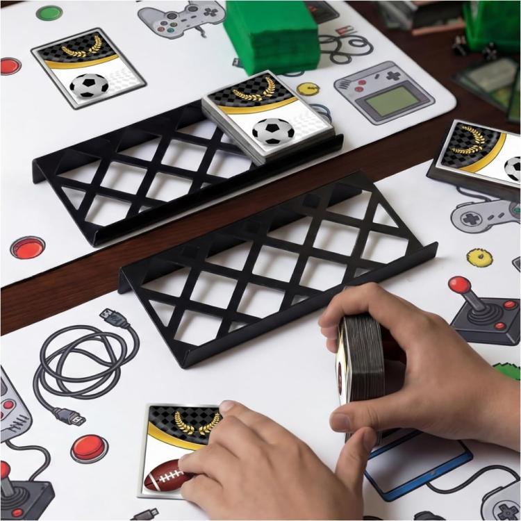 Espositore in acrilico cavo per carte da collezione di francobolli, carte sportive e carte da gioco., 1pc, 4pcs, 8pcs