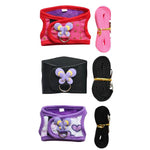 Pettorina per porcellini d'India e cincillà, guinzaglio da passeggio per esterni per piccoli animali domestici, Black S, Black M, Purple S, Purple M, Star S, Star M