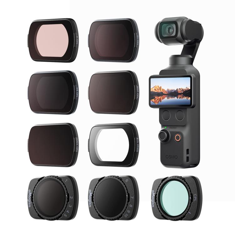 Filtro magnetico per obiettivo DJI Osmo Pocket 4/3 con filtri