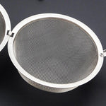 Filtro da tè a sfera in acciaio inox 304 per spezie, Medium