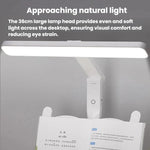 Lampada da scrivania multifunzionale Xiawule con ripiano, luce a LED regolabile per la lettura in camera da letto, ideale per la cura degli occhi.