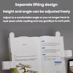 Lampada da scrivania multifunzionale Xiawule con ripiano, luce a LED regolabile per la lettura in camera da letto, ideale per la cura degli occhi.