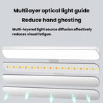Lampada da scrivania multifunzionale Xiawule con ripiano, luce a LED regolabile per la lettura in camera da letto, ideale per la cura degli occhi.
