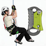 XINDA Dispositivo di risalita manuale per arrampicata su roccia, per corde da 8-13 mm, design ergonomico senza maniglia, attrezzatura per arrampicata, speleologia, SRT, arrampicata sugli alberi e soccorso