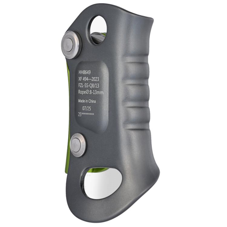 XINDA Dispositivo di risalita manuale per arrampicata su roccia, per corde da 8-13 mm, design ergonomico senza maniglia, attrezzatura per arrampicata, speleologia, SRT, arrampicata sugli alberi e soccorso