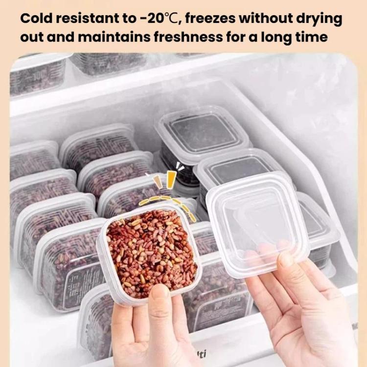 Contenitore per alimenti da frigorifero, scatola per congelatore adatta alla cucina, LsCook Square PP5