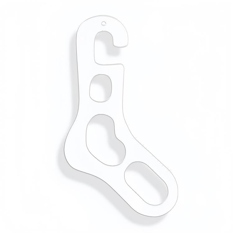 Porta calzini in acrilico fatti a mano, scaffale per riporre i calzini, 1pc, 2pcs