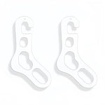 Porta calzini in acrilico fatti a mano, scaffale per riporre i calzini, 1pc, 2pcs