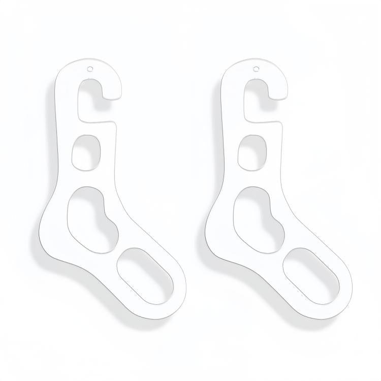 Porta calzini in acrilico fatti a mano, scaffale per riporre i calzini, 1pc, 2pcs