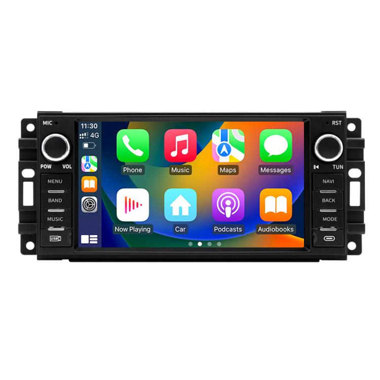 Autoradio 7 pollici con navigatore GPS e CarPlay per Chrysler Jee