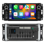 Autoradio 7 pollici con navigatore GPS e CarPlay per Chrysler Jee