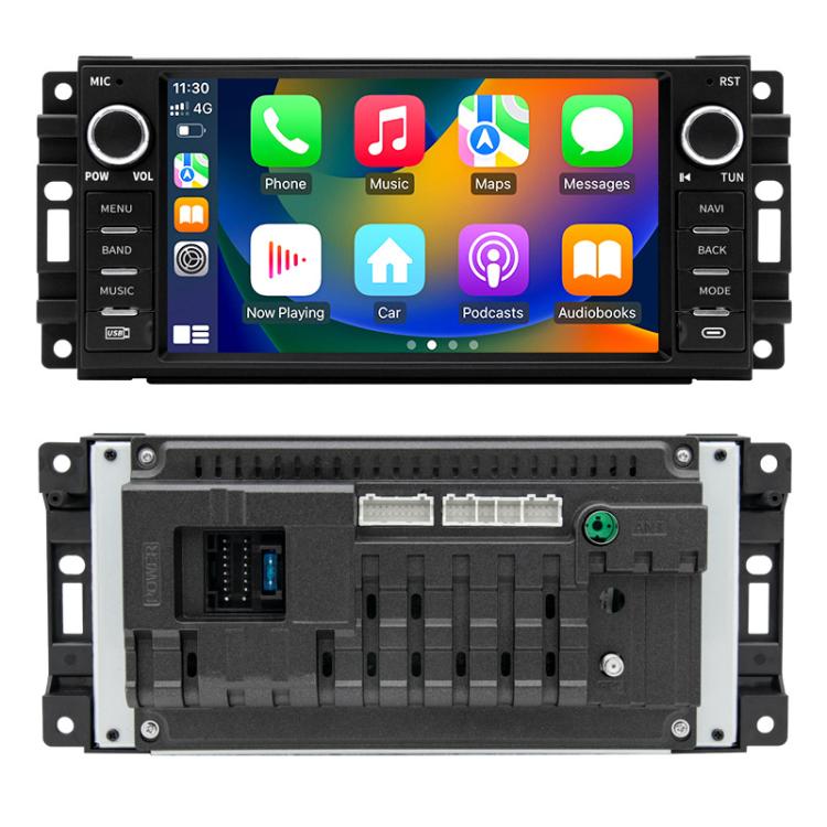 Autoradio 7 pollici con navigatore GPS e CarPlay per Chrysler Jee