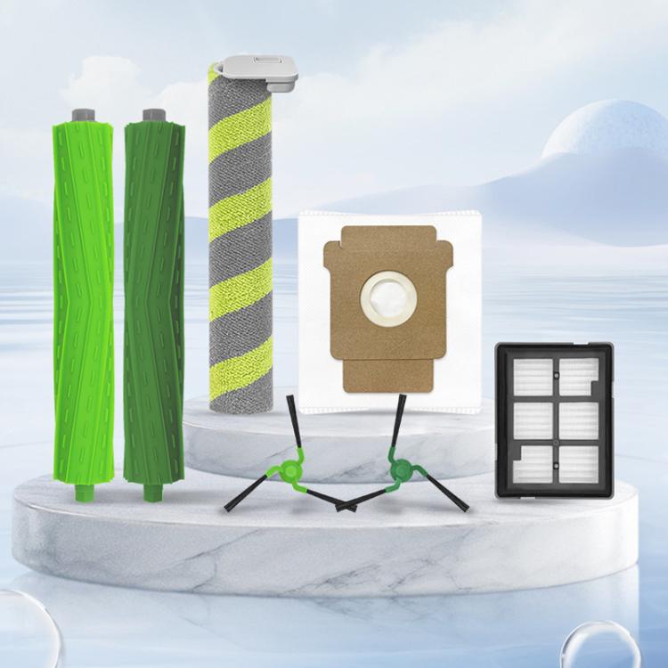 Per robot aspirapolvere iRobot Roomba Max 705 Combo, 1pair Main Brush, 1pair Side Brush, Filter, Dust Bag
