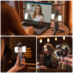 Luce di riempimento magnetica per DJI Osmo Pocket 4/3, 3 modalità di colore, portatile e ricaricabile, per vlog e video., 2pcs /Pack