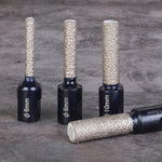 Sega a tazza per smerigliatrice angolare M10, testa di allargamento fori per vetro e pietra, rifinitura, 6MM, 8MM, 10MM, 12MM
