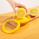 Contenitore per frutta con pellicola in silicone sigillante, mini scatola per frigorifero, LsCook 4-Piece Set