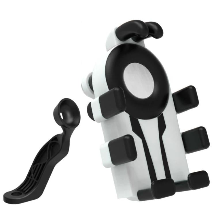 Supporto telefono antiurto a 8 bracci per moto 4,7-7 pollici