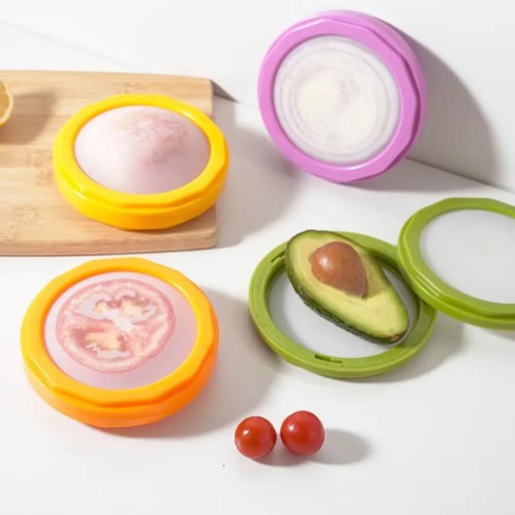 Contenitore trasparente per alimenti da frigorifero, LsCook 4-Piece Set