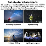 Faro a LED multifunzione con sensore XPE e COB, ideale per esterni., C16, C15