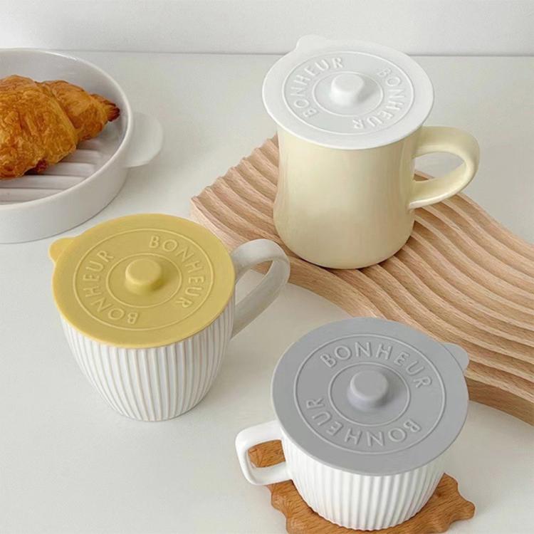 Set di 3 coperchi in silicone alimentare LsCook, antipolvere, antigoccia, rotondi, universali e resistenti alle alte temperature.