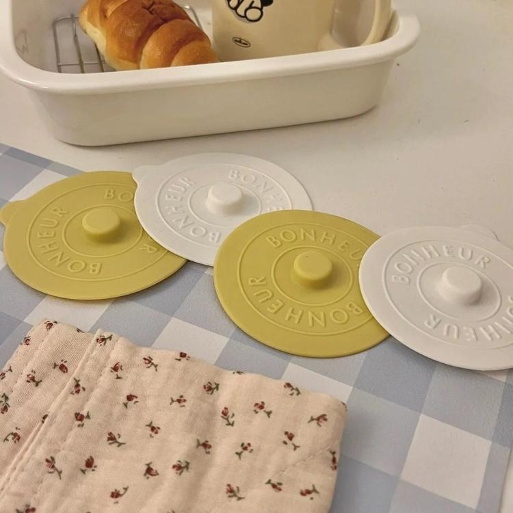 Set di 3 coperchi in silicone alimentare LsCook, antipolvere, antigoccia, rotondi, universali e resistenti alle alte temperature.
