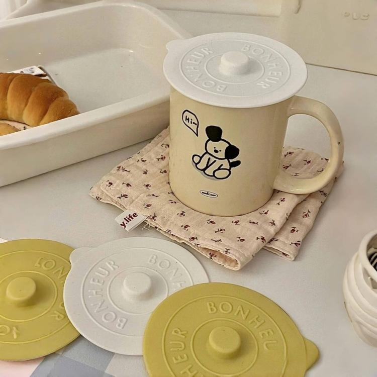 Set di 3 coperchi in silicone alimentare LsCook, antipolvere, antigoccia, rotondi, universali e resistenti alle alte temperature.
