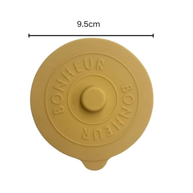 Set di 3 coperchi in silicone alimentare LsCook, antipolvere, antigoccia, rotondi, universali e resistenti alle alte temperature.