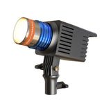 DENGWEI Luce LED COB da 50W per capelli, ideale per lo streaming live, faretto da studio bicolore 3000K-6500K con messa a fuoco regolabile., EU Plug, US Plug, UK Plug