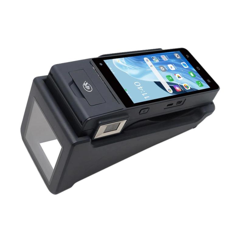Z90F Terminale POS mobile per supermercati, registratore di cassa portatile con funzione NFC per carte di credito., EU Plug