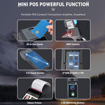 Z90F Terminale POS mobile per supermercati, registratore di cassa portatile con funzione NFC per carte di credito., EU Plug