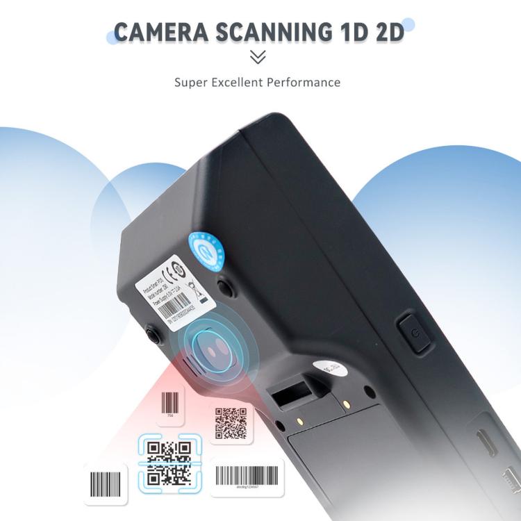 Z90F Terminale POS mobile per supermercati, registratore di cassa portatile con funzione NFC per carte di credito., EU Plug