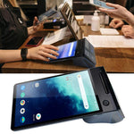 Registratore di cassa POS portatile Android Z108, dispositivo di pagamento con doppio schermo touch e scansione per supermercati e ristoranti., 2.6 inch EU Plug, 3.9 inch EU Plug