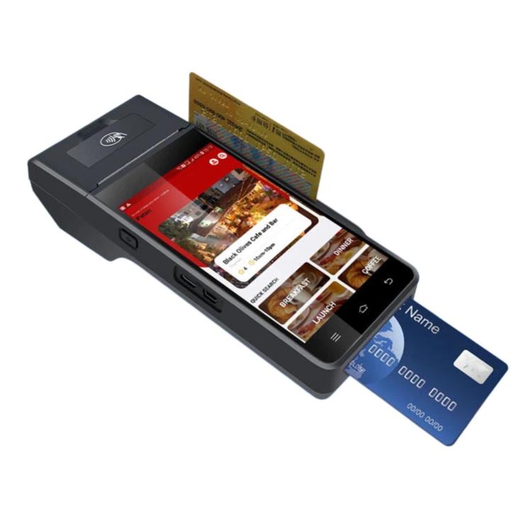 Z90N Terminale POS mobile per supermercati, registratore di cassa portatile con funzione NFC per carte di credito., EU Plug
