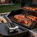 Spazzola elettrica per barbecue con setole dure in acciaio inossidabile, ideale per la pulizia della griglia., Standard, Water Spray