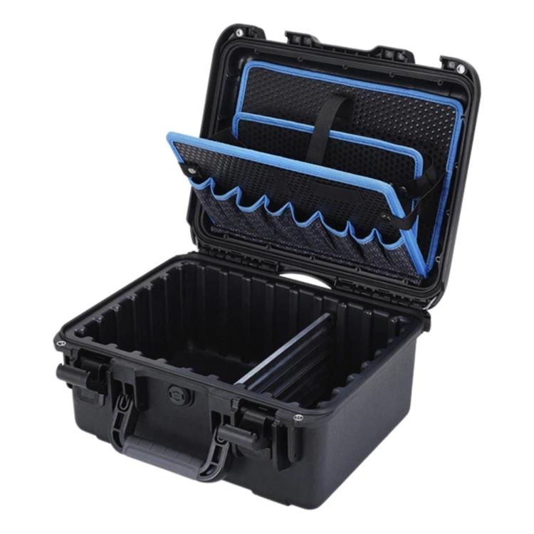 Cassetta degli attrezzi portatile impermeabile e antiurto per riparazioni elettriche, Small Black, Small Green, 440 Black, 440 Green