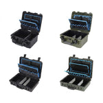Cassetta degli attrezzi portatile impermeabile e antiurto per riparazioni elettriche, Small Black, Small Green, 440 Black, 440 Green