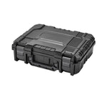 Cassetta degli attrezzi portatile di grande capacità in plastica rinforzata, 41x29.9x11cm, 32.8x26.4x10.3cm, With Cover 28.5x25x8cm, 28.5x25x8cm