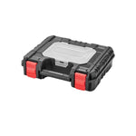 Cassetta degli attrezzi portatile di grande capacità in plastica rinforzata, 41x29.9x11cm, 32.8x26.4x10.3cm, With Cover 28.5x25x8cm, 28.5x25x8cm