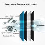 Cartuccia per purificatore d'acqua a carbone attivo, filtro per caraffa d'acqua a bottiglia., 4pcs /Box
