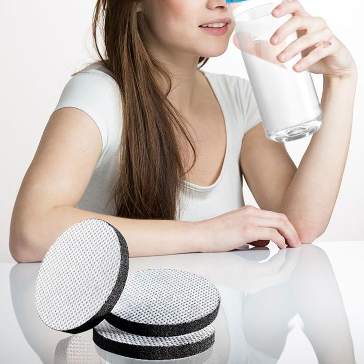 Cartuccia per purificatore d'acqua a carbone attivo, filtro per caraffa d'acqua a bottiglia., 4pcs /Box