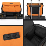 Borsa a tracolla casual di grande capacità Cwatcun D294 per fotocamera reflex digitale., Orange Medium, Black Medium, Black Large