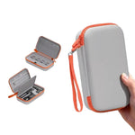 Custodia rigida in pelle PU per DJI Osmo Pocket 4/3 Creator Combo, borsa da viaggio portatile con divisorio.