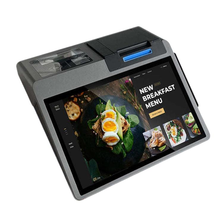 Z100 Registratore di cassa intelligente a doppio schermo con funzione di stampa, dispositivo multifunzione, terminale POS Android per hotel, ristoranti e supermercati, spina europea., 3.95 inch 58mm, 3.95 inch 80mm, 2.6 inch 58mm, 2.6 inch 80mm