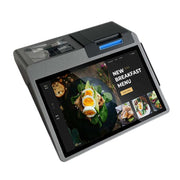 Z100 Registratore di cassa intelligente a doppio schermo con funzione di stampa, dispositivo multifunzione, terminale POS Android per hotel, ristoranti e supermercati, spina europea., 3.95 inch 58mm, 3.95 inch 80mm, 2.6 inch 58mm, 2.6 inch 80mm