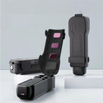 Custodia rigida protettiva per gimbal DJI Osmo Pocket 3 con 3 scomparti integrati per filtri e cover antigraffio.