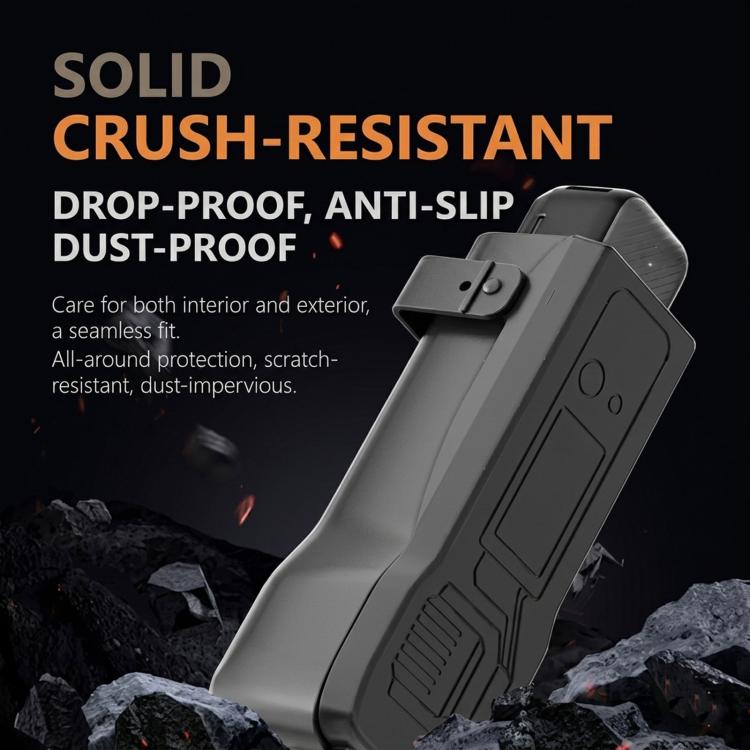 Custodia rigida protettiva per gimbal DJI Osmo Pocket 3 con 3 scomparti integrati per filtri e cover antigraffio.