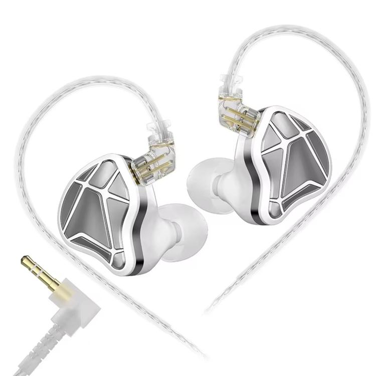 Cuffie da gioco cablate KZ Axas FPS da 1,2 m, 3.5mm Standard White, 3.5mm With Mic White, Type-C Sound Card White, 3.5mm Standard Black, 3.5mm With Mic Black, Type-C Sound Card Black