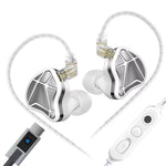 Cuffie da gioco cablate KZ Axas FPS da 1,2 m, 3.5mm Standard White, 3.5mm With Mic White, Type-C Sound Card White, 3.5mm Standard Black, 3.5mm With Mic Black, Type-C Sound Card Black