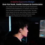 Cuffie da gioco cablate KZ Axas FPS da 1,2 m, 3.5mm Standard White, 3.5mm With Mic White, Type-C Sound Card White, 3.5mm Standard Black, 3.5mm With Mic Black, Type-C Sound Card Black