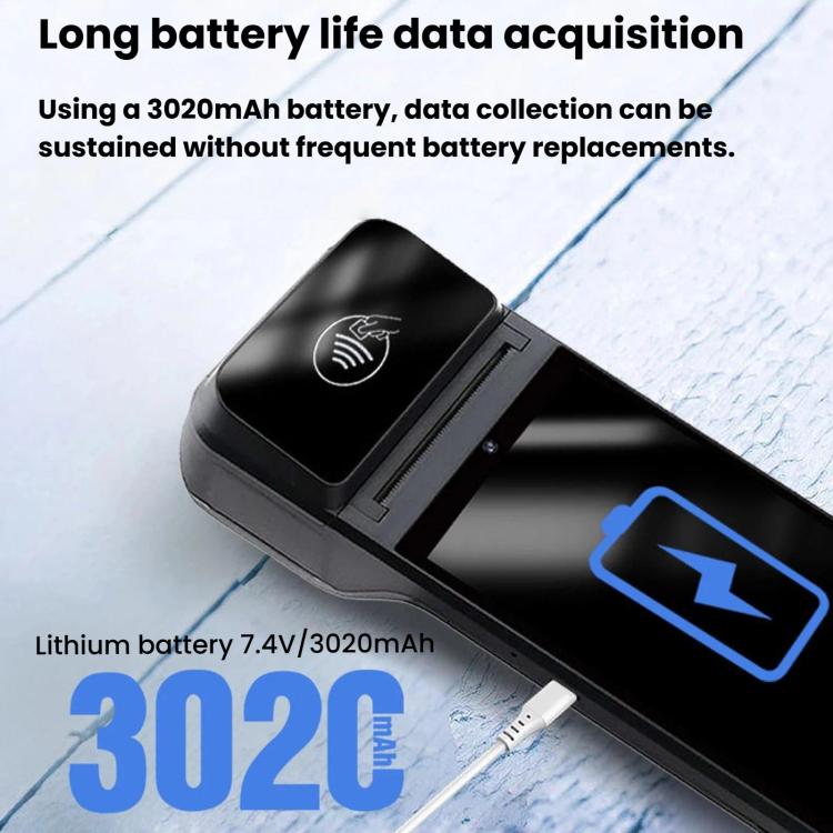 Registratore di cassa mobile intelligente con stampa termica delle ricevute, terminale POS multipagamento, Z92